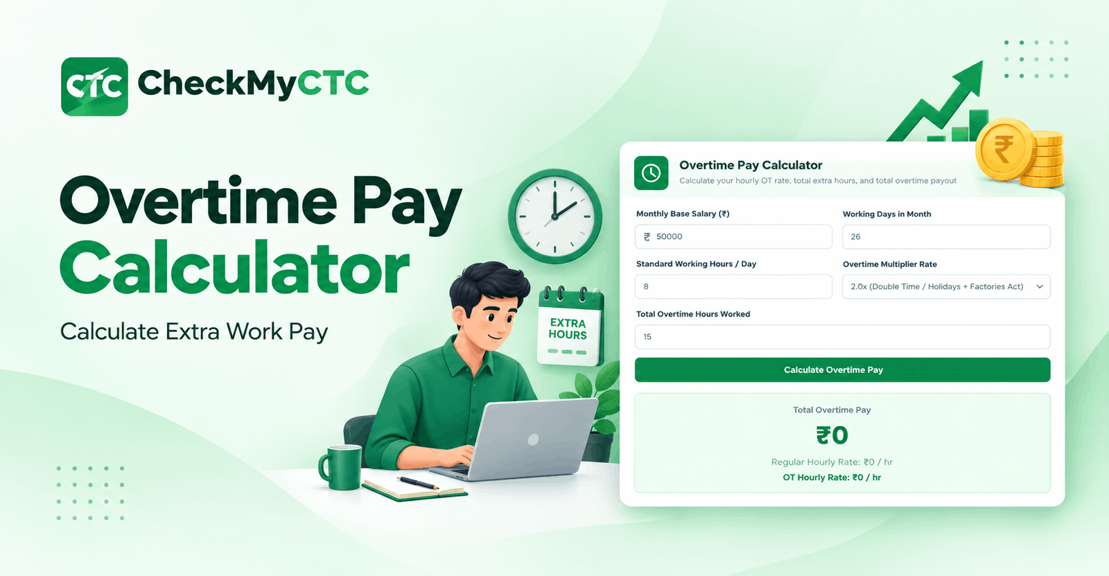 Best Free Overtime Pay Calculator – Calculate Your Extra Work Pay