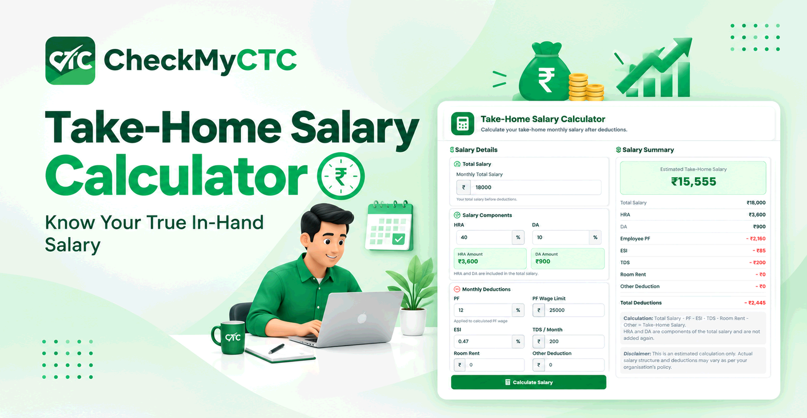 Best Free Take-Home Salary Calculator – Calculate Net Pay After Deductions